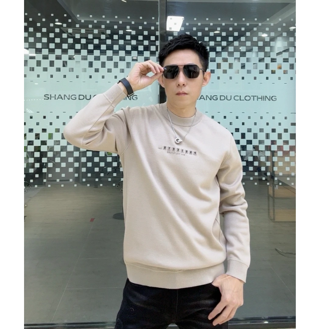 【商都】加绒卫衣潮流休闲长袖时尚百搭圆领秋冬1967