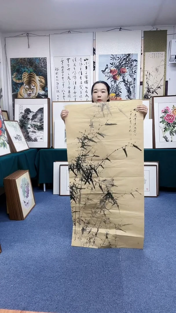 国画致*四尺整纸宣纸顺丰包邮手绘
