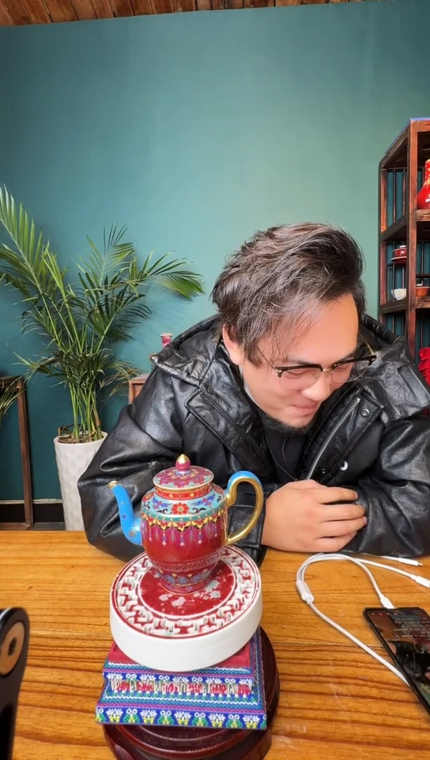 摆件陶程文星-流水40