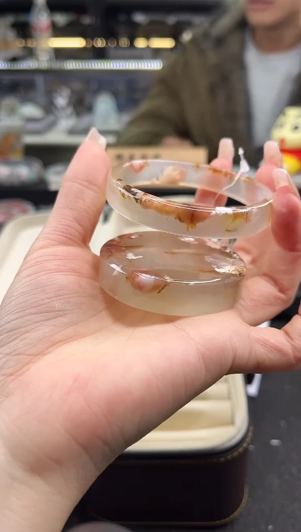 未镶嵌手镯石英质玉57圈口（赠品镯心）6624559