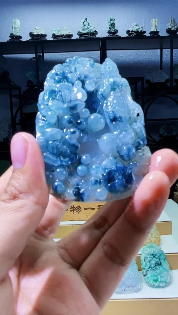 【闪购商品】定制翡翠未镶嵌毛货01190062