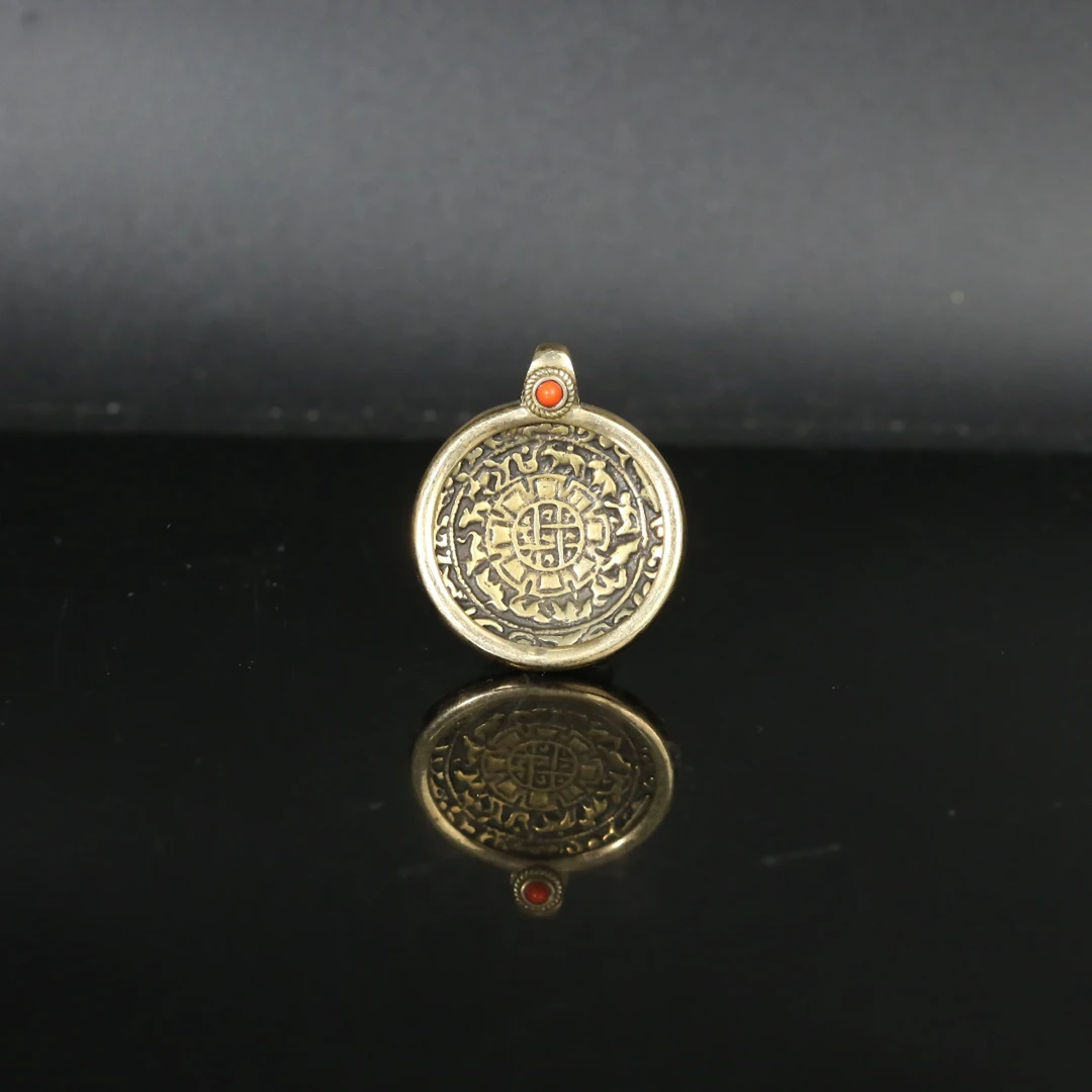 十九世纪九宫八卦牌【文物宝库】AABS251015081