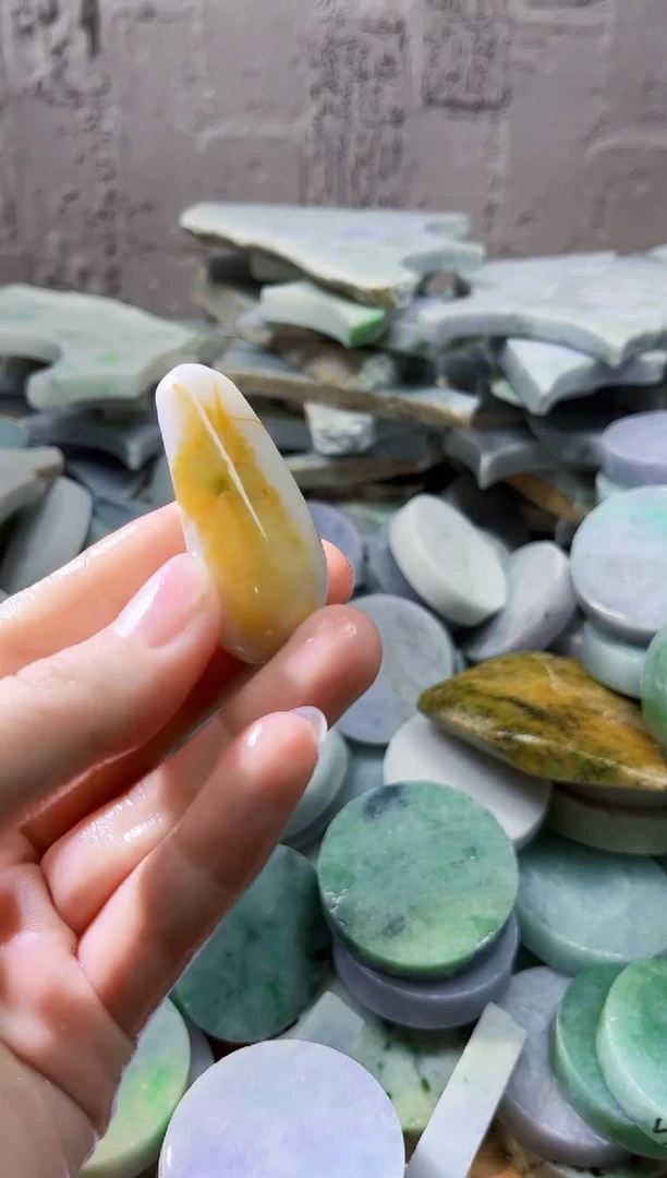 裸石翡翠天然翡翠A货石 南 526