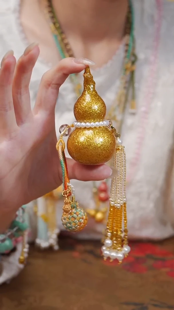 244漆艺工艺小葫芦128