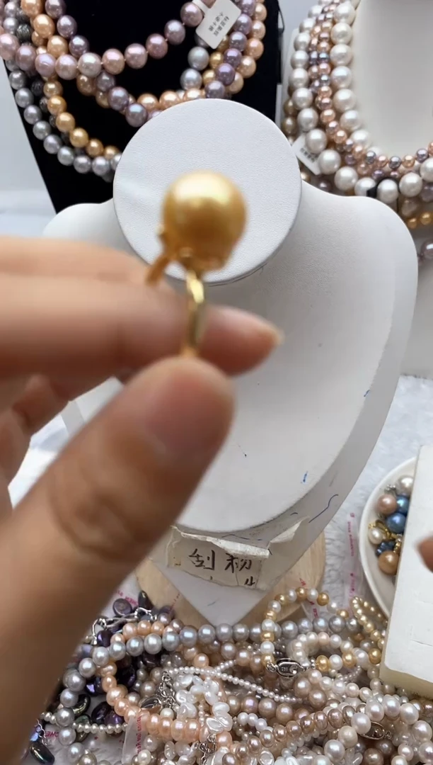 淡水珍珠钛钢颈饰117
