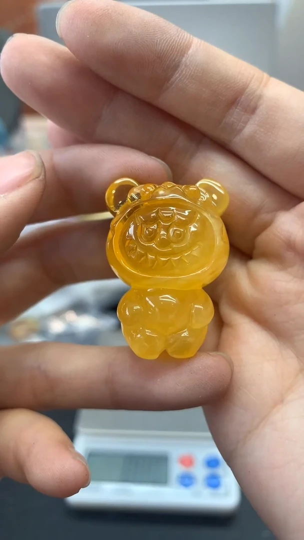 未镶嵌琥珀珠宝奇石866（4发1