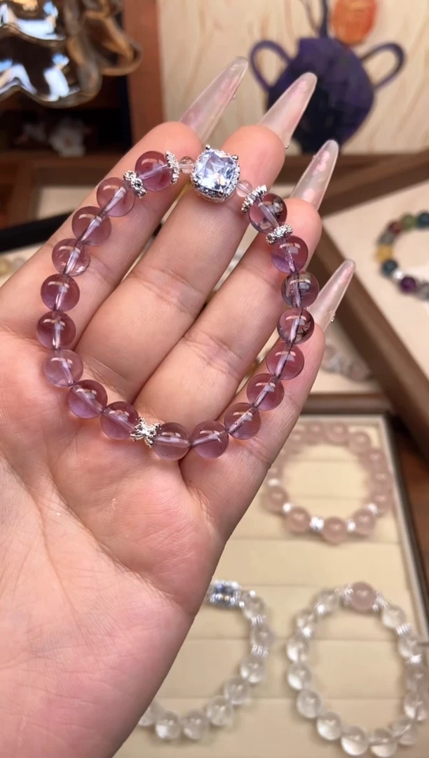 【闪购商品】水晶手链未镶嵌紫水晶