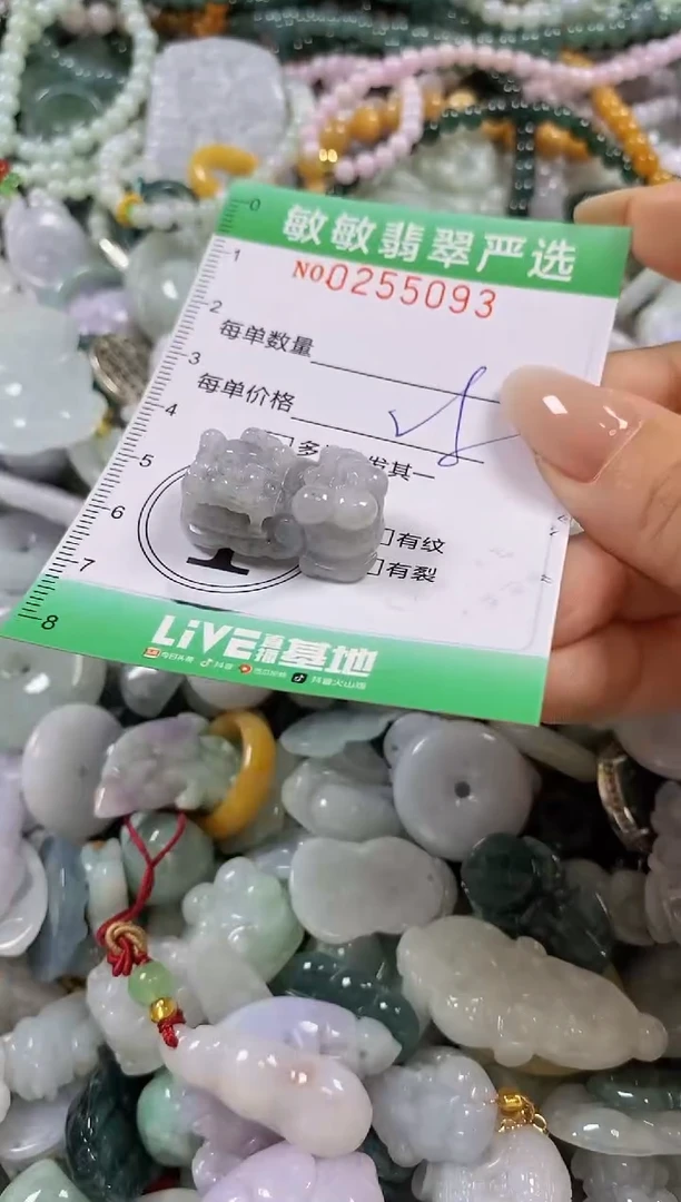 翡翠未镶嵌颈饰闪购0255093