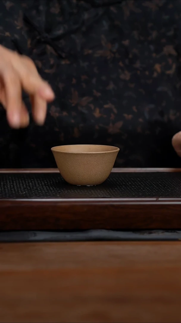 茶壶紫砂亦*黄龙山原矿段泥主人杯