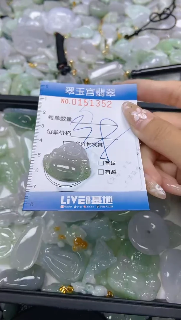 翡翠未镶嵌颈饰闪购0151352