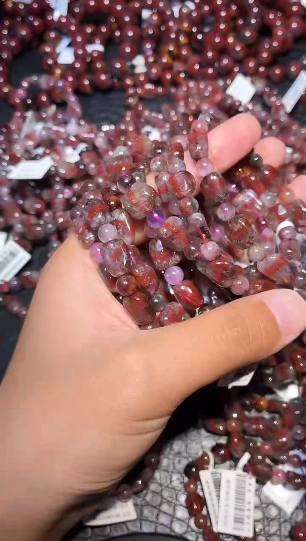 未镶嵌手链水晶极光单圈手链（多样性发其一）