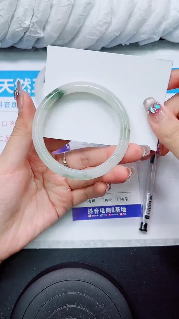 【闪购商品】石英质玉手镯未镶嵌S278-59/60