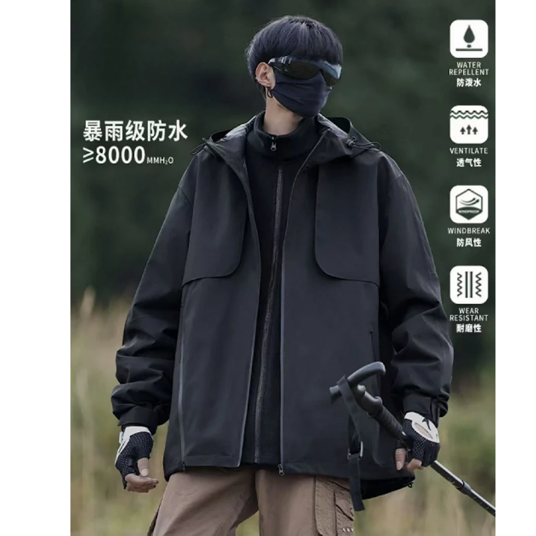 冲锋衣春秋防水休闲耐磨