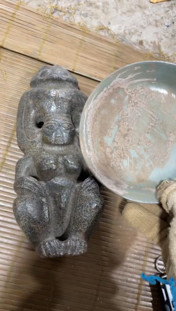 瓷片手工，手绘，瓷器