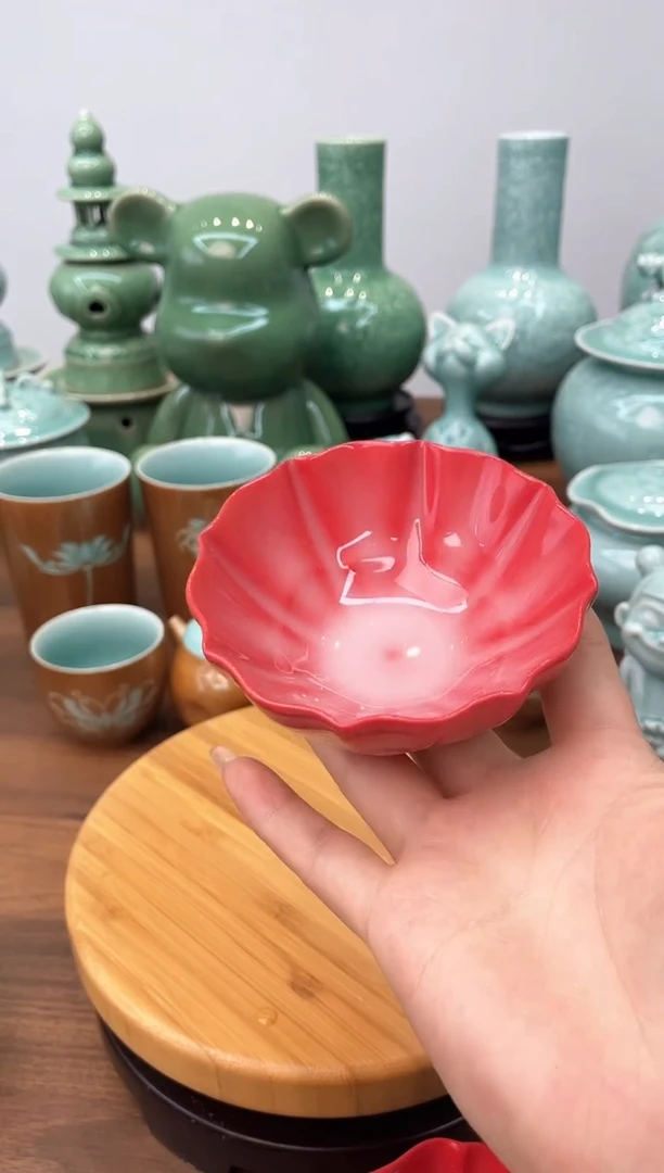 特价福利 微瑕 慧仙青瓷