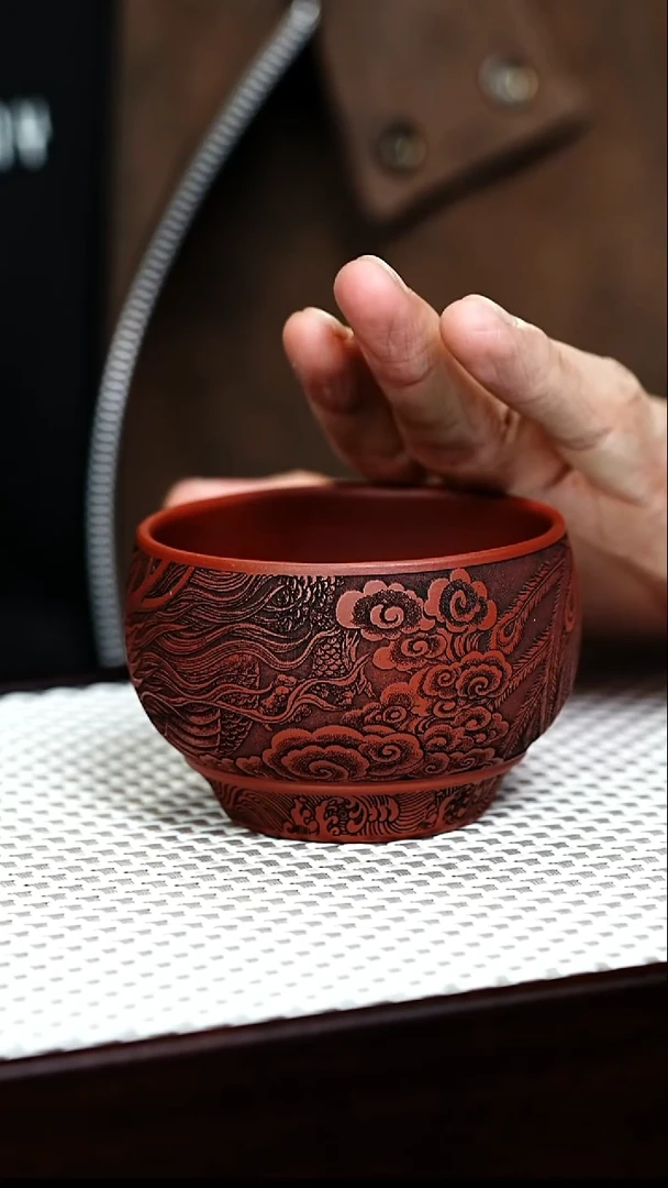 茶杯紫砂宜兴紫砂 缸杯