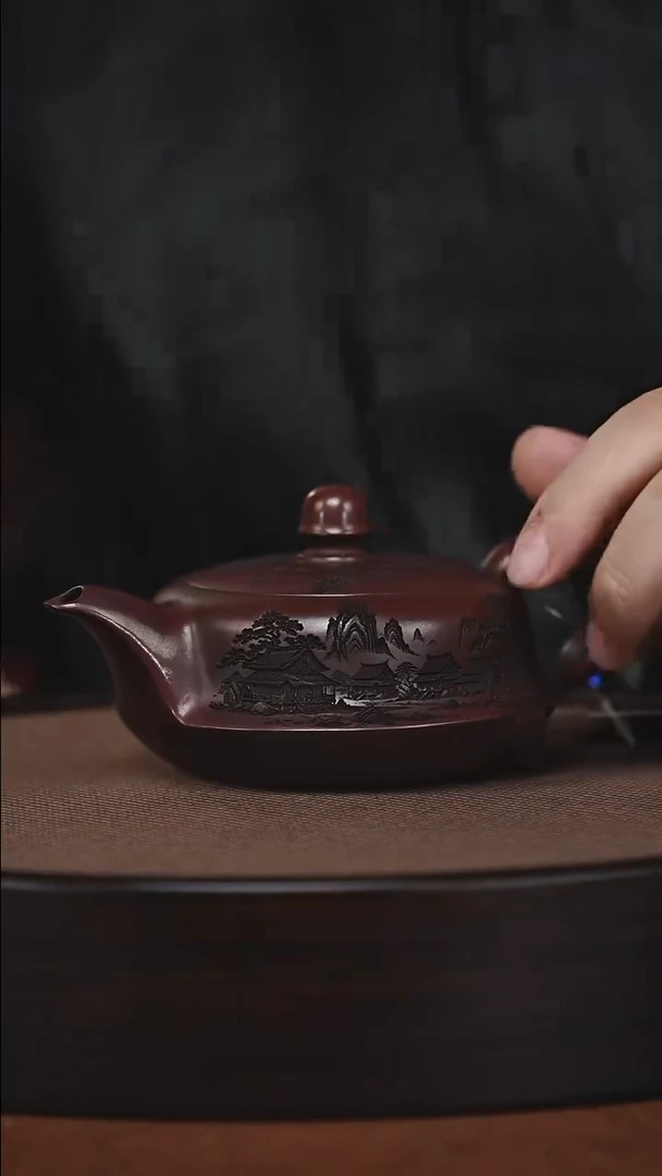 茶壶紫砂原矿紫砂壶