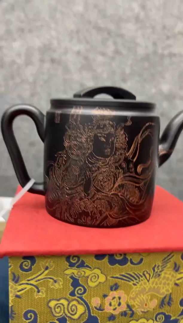 【闪购商品】紫砂茶壶紫砂壶余宏达110689高汉瓦