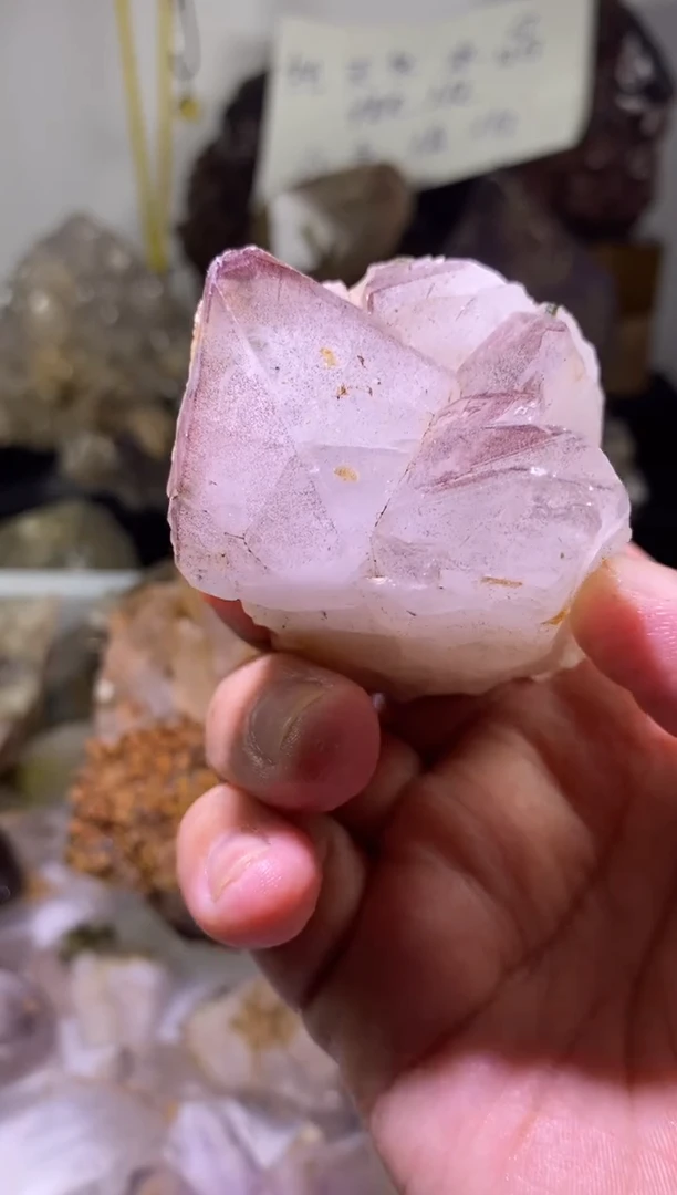 未镶嵌珠宝半成品水晶89号150g四川超七花园水晶