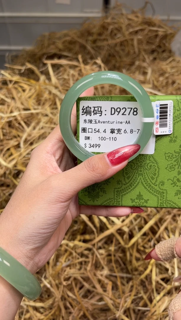 未镶嵌手镯石英质玉D9278