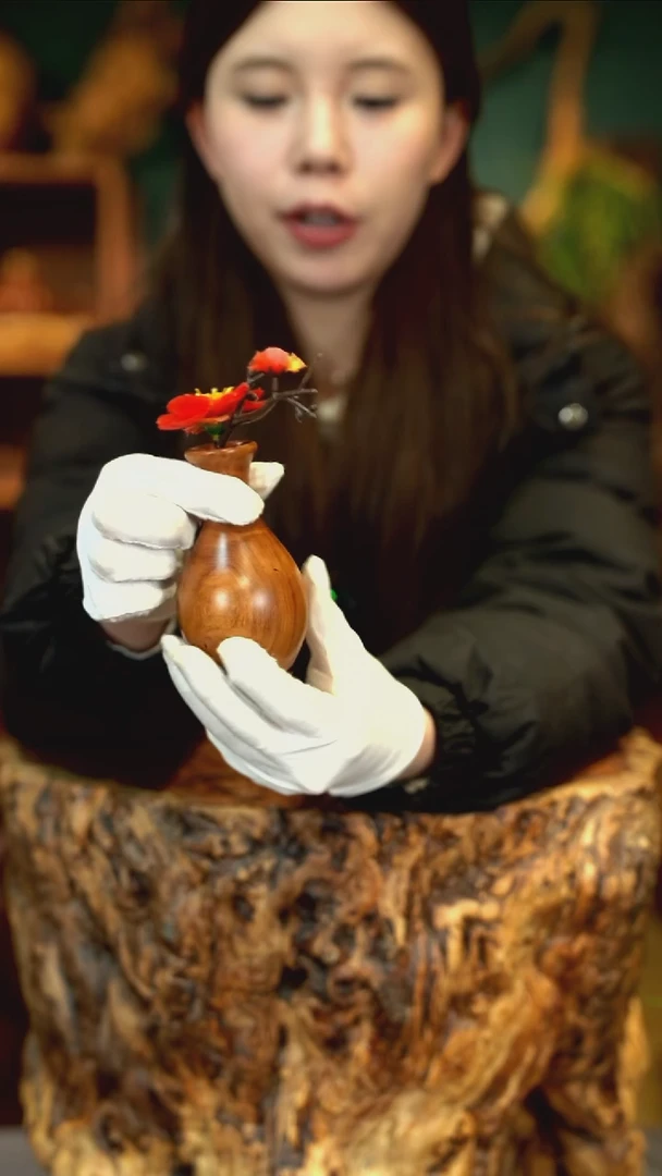 木雷击枣木玉壶春