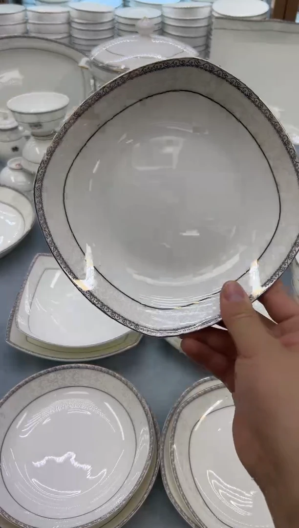 骨瓷玲珑7.5饭6个