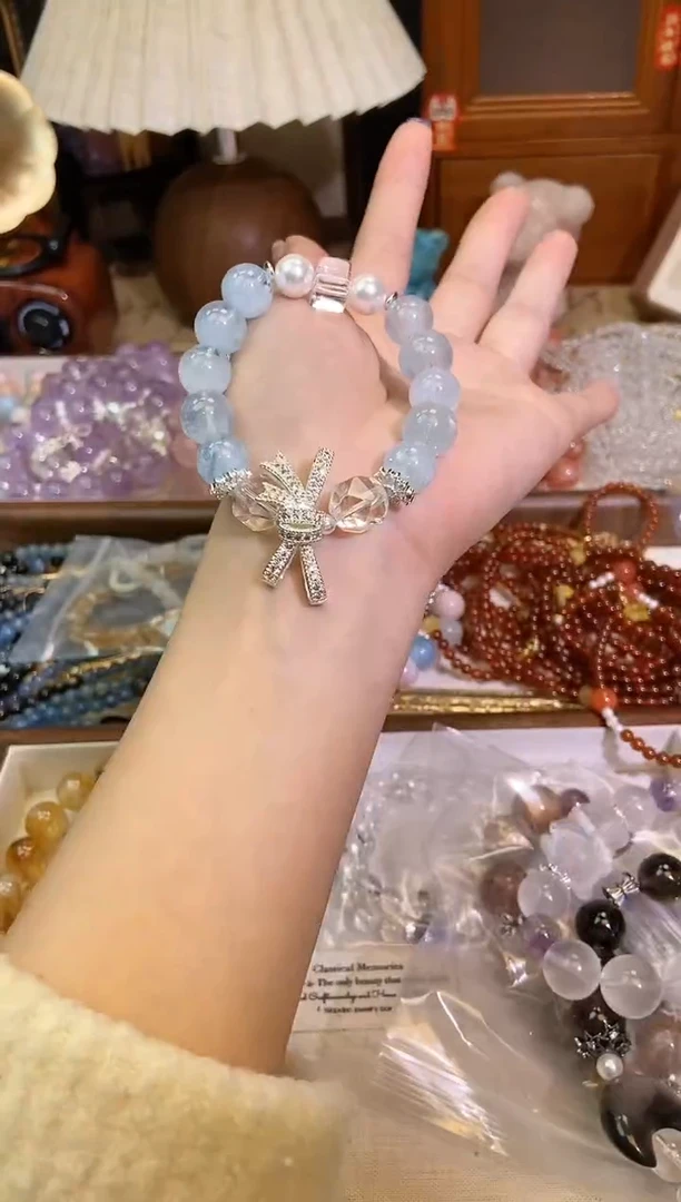 【闪购商品】海蓝宝石手链未镶嵌361