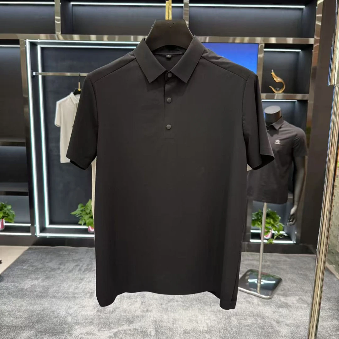 （太阳）沈8短袖修身型夏季Polo衫修身翻领职场