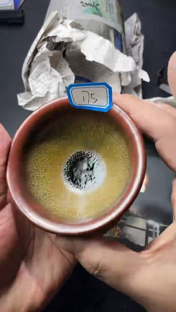 茶盏175（）叶紫建盏叶紫