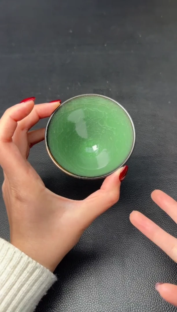 【闪购商品】茶盏建盏故事廖成义翠语64