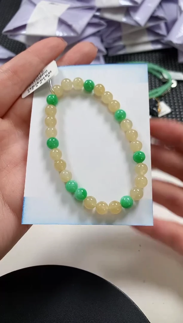 未镶嵌手串翡翠45