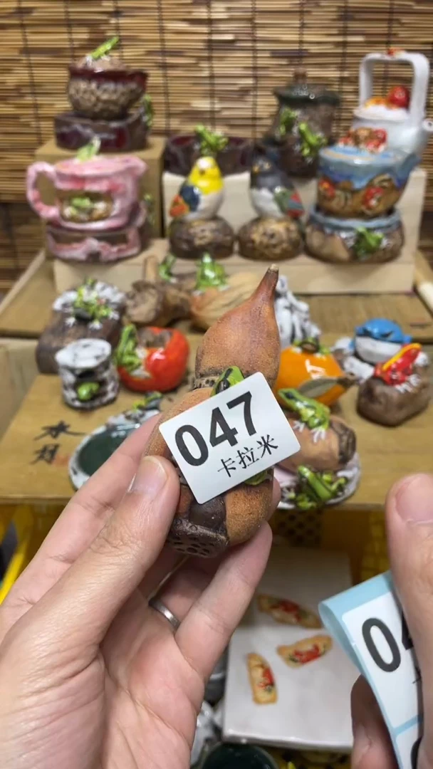 腕****云047精美粗陶手工柴烧