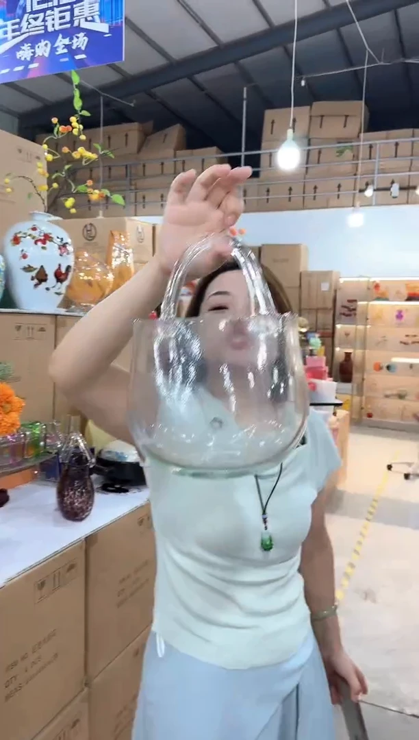 琉璃优选花瓶花器K-早4