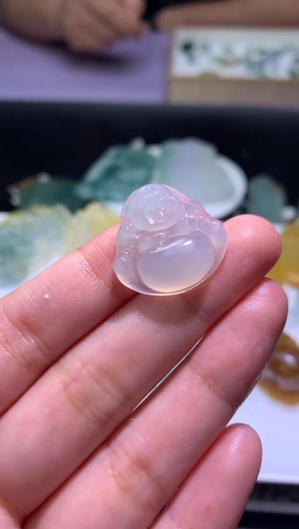 未镶嵌定制翡翠毛货