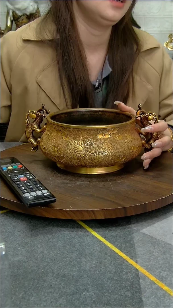 【闪购商品】铜炉铜像造像收藏造像