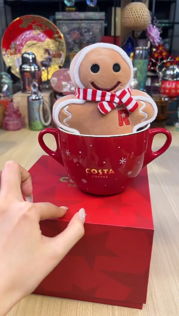 55.COSTA姜饼人早餐杯