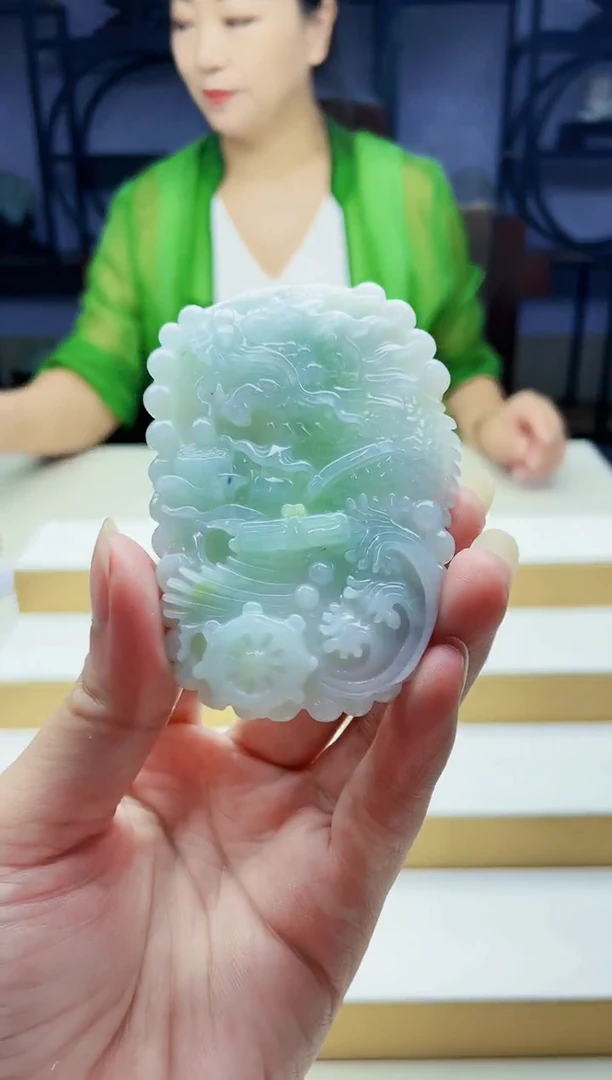 未镶嵌定制翡翠毛货08210135
