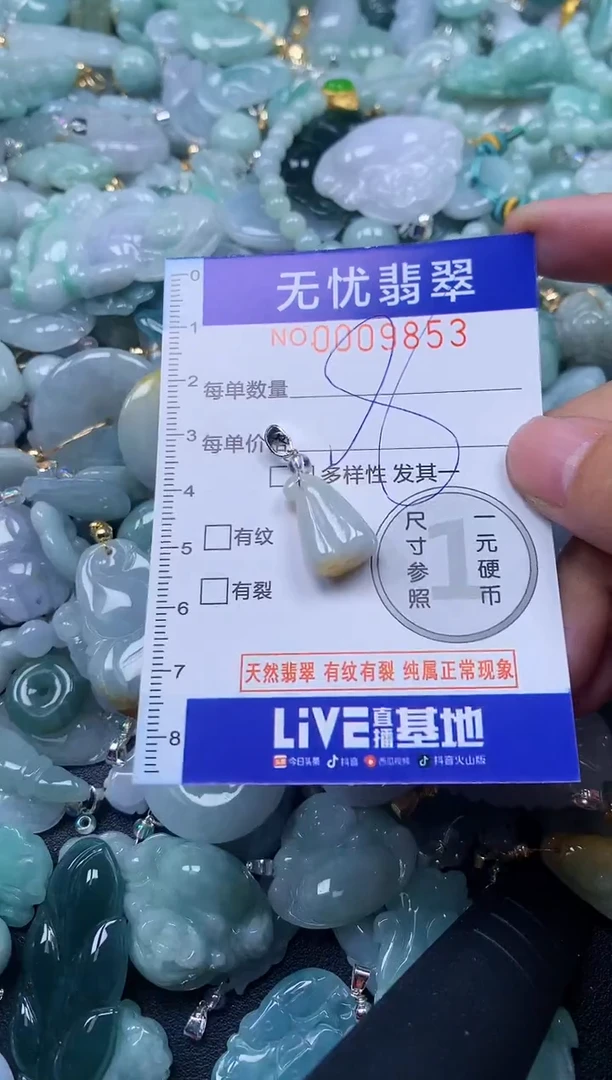 颈饰未镶嵌翡翠9853