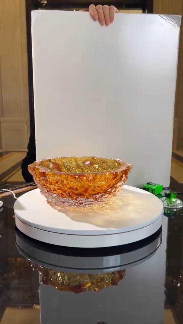 【闪购商品】摆件AJ1011040艺术琉璃果盘