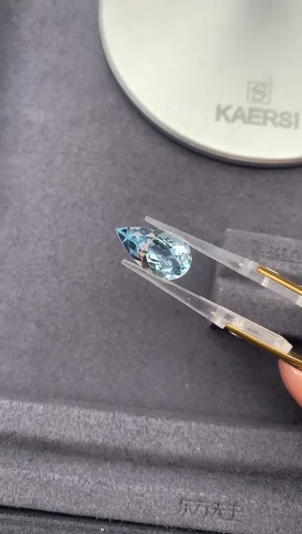 裸石海蓝宝石4.7ct 海蓝宝石 定制  FA