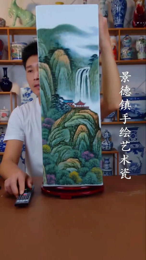 现代景德镇手工手绘陶瓷摆件64