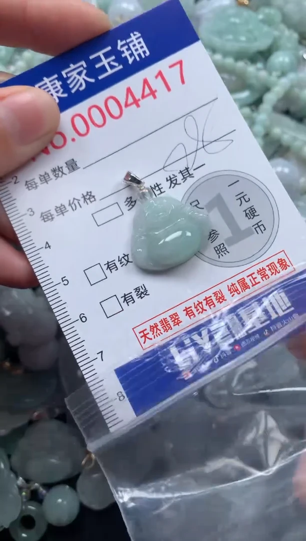 颈饰未镶嵌翡翠4417