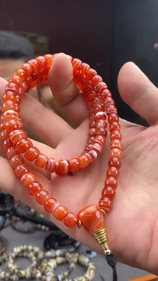 未镶嵌颈饰玛瑙/玉髓 -0728-128