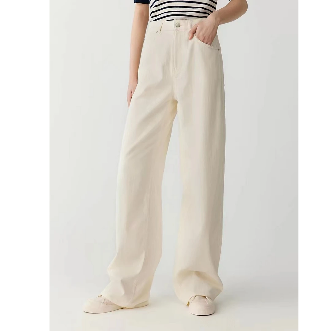 红风尚-1380夏款时尚简约款百搭牛仔裤