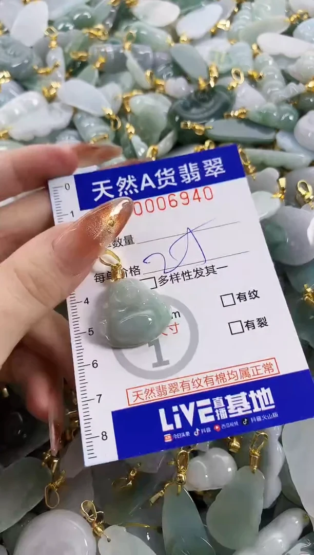 颈饰未镶嵌翡翠天然A货翡翠