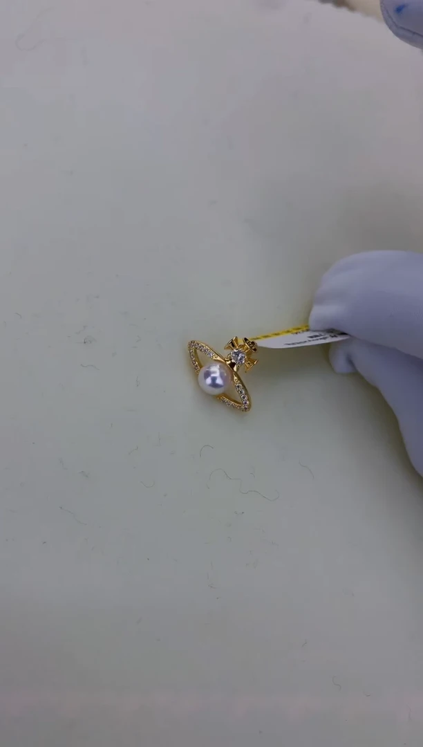 银S925镶嵌DA海水珍珠 GD036 吊坠 7