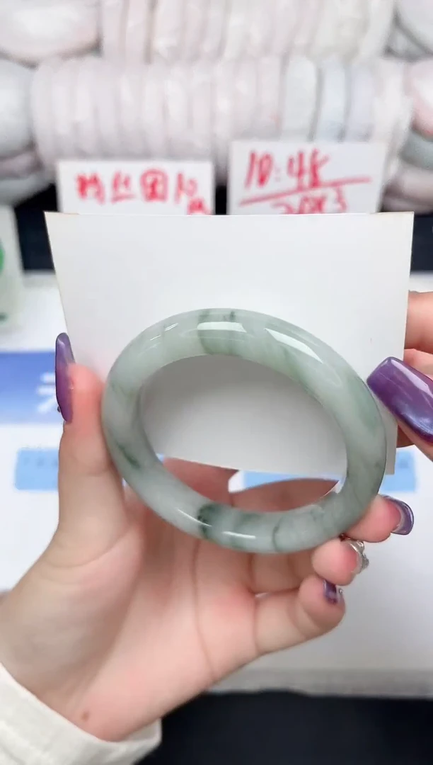 未镶嵌手镯石英质玉9-56