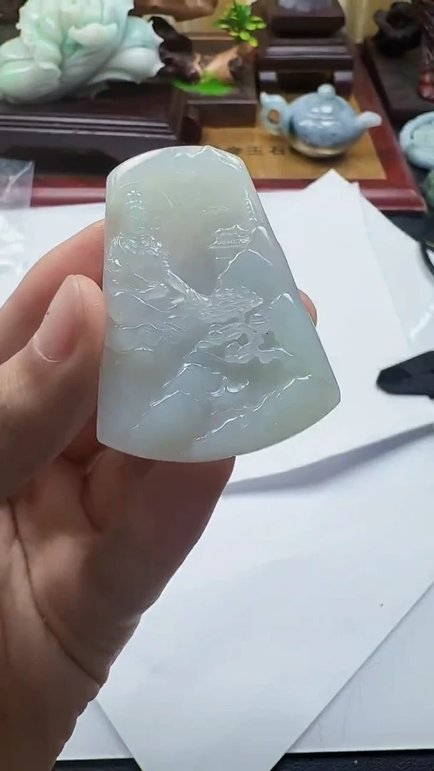 吊坠(不含链)未镶嵌翡翠1