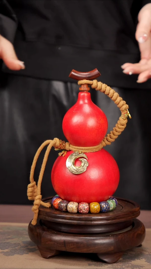 【闪购商品】12易林大漆酒葫芦----78