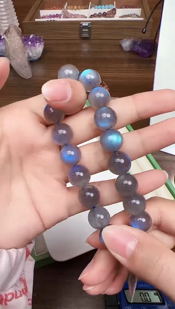 未镶嵌手链拉长石悦3093 约11mm